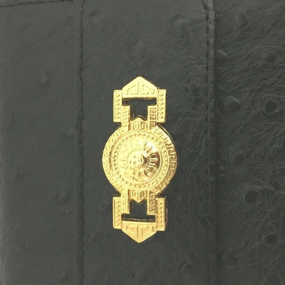❌SOLD❌Authentic VERSACE Sunburst Leather Accessory Pouch - Picture 9 of 10